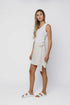 Winona-Tie Front Skirt